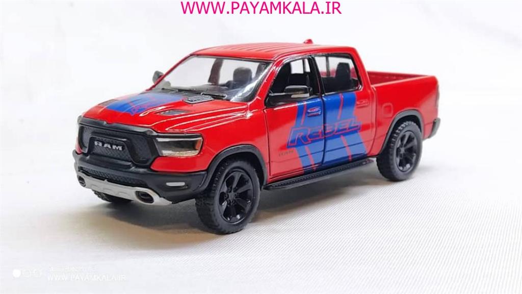 ماشین فلزی وانت دوج رم ( KINSMART 2019 RAM 1500) قرمز